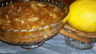 Лимонный джем с имбирем