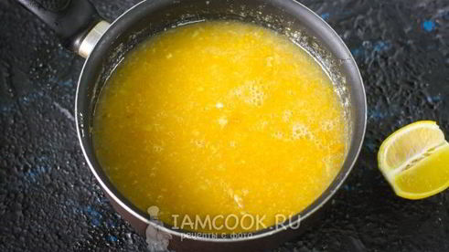 лимонный джем