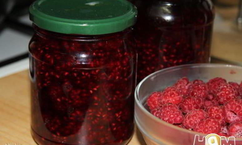 Рецепт малинового джема
