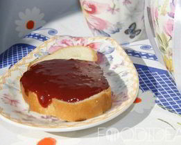 Сливовый джем с шоколадом