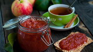 Яблочный джем с апельсинами и грушей