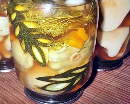 Кабачки и патиссоны на зиму