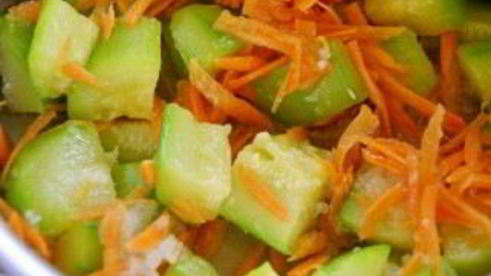 кабачки с морковкой на зиму