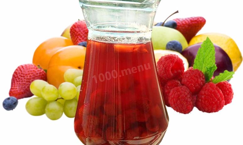 Рецепт ассорти компот из замороженных ягод