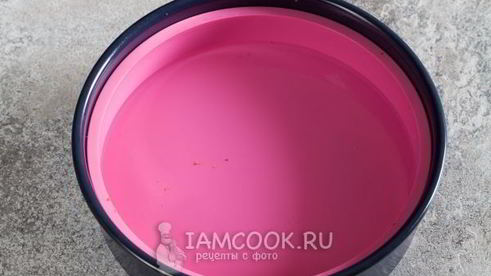 клубничное компоте для торта