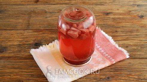 клубничный компот с лимонной кислотой на зиму
