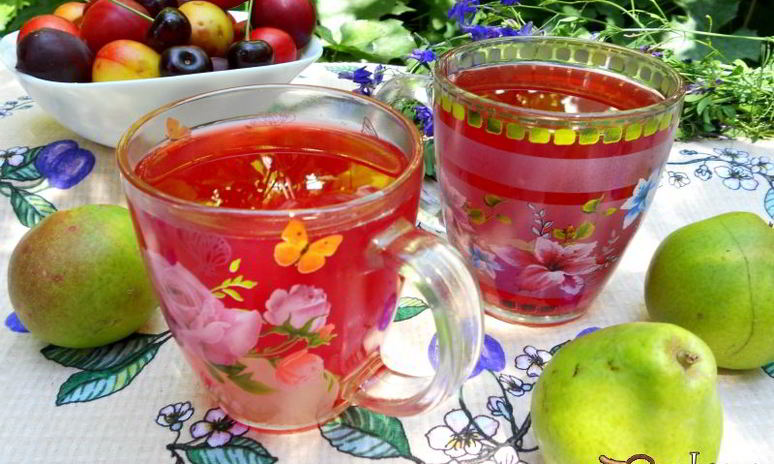 Рецепт компота ассорти