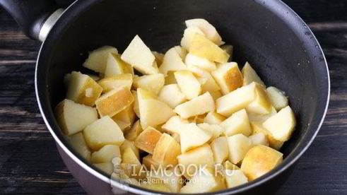 компот из айвы и яблок на зиму