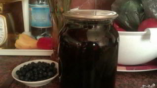 Компот из черники на зиму
