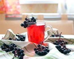 Компот из черноплодной рябины