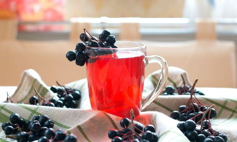 Рецепт компота из черноплодной рябины