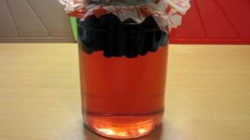 компот из черноплодной рябины