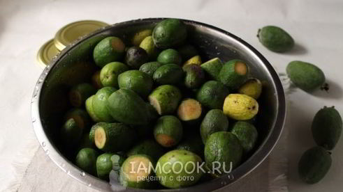 компот из фейхоа на зиму