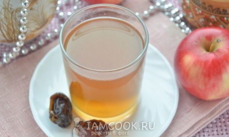 Рецепт компота из фиников