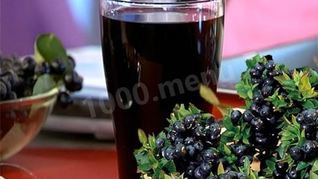 Компот из голубики на зиму