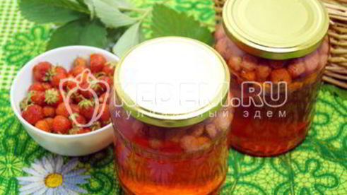 компот из клубники на зиму