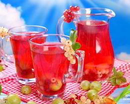 Компот из крыжовника без закатки