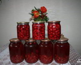 Компот из малины