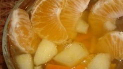 компот из мандаринов и яблок