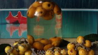 Компот из мушмулы на зиму