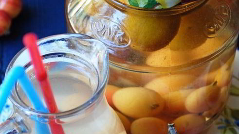 компот из ранеток и слив на зиму