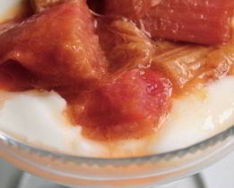 Компот из ревеня с апельсином