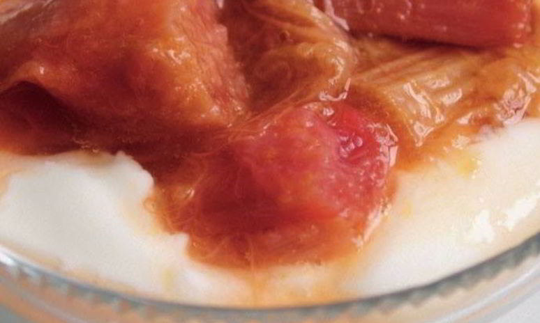 Рецепт компота из ревеня с апельсином