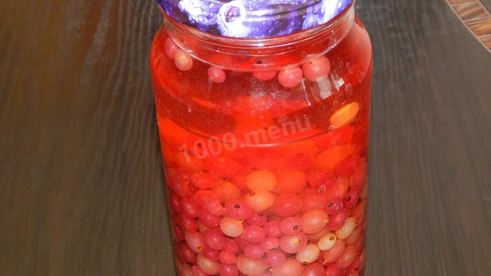 компот из смородины и крыжовника на зиму