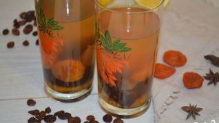 Компот из сухофруктов и изюма