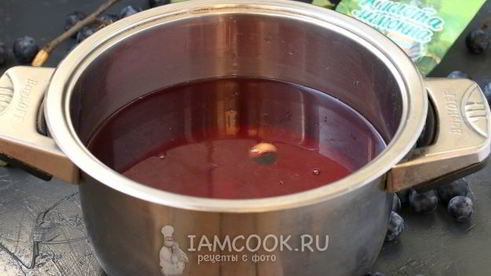 компот из терна на зиму без стерилизации