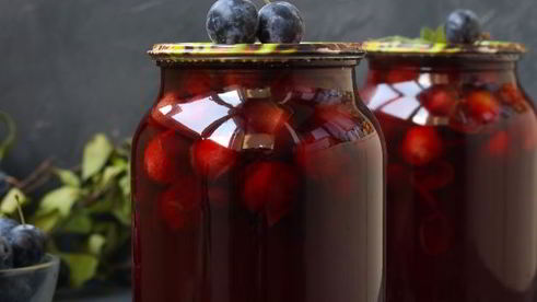 компот из терна на зиму без стерилизации