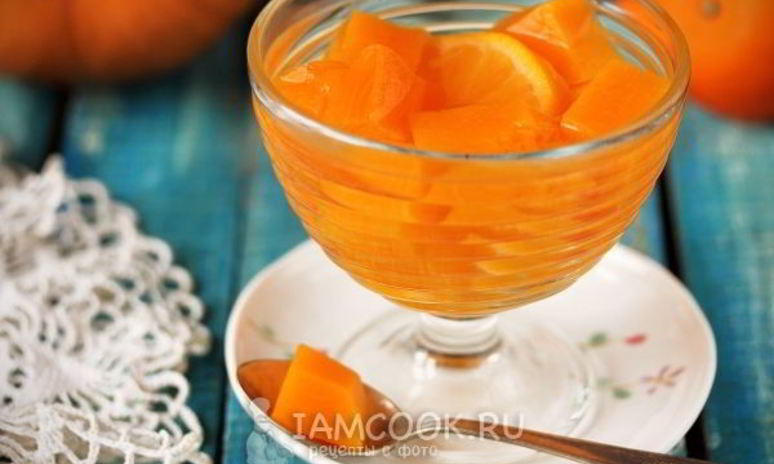 Рецепт компота из тыквы