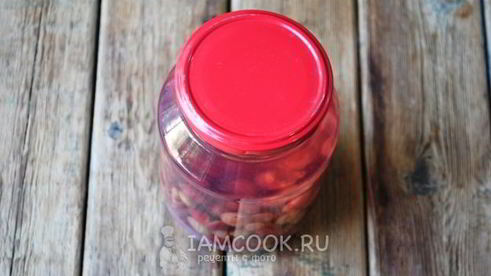 компот из вишни и крыжовника