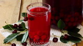 Компот из вишни на зиму