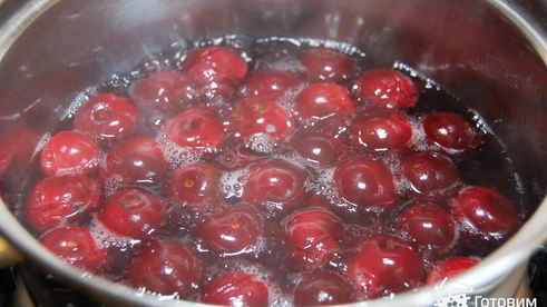 компот из вишни