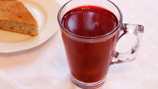 Ягодный компот с медом