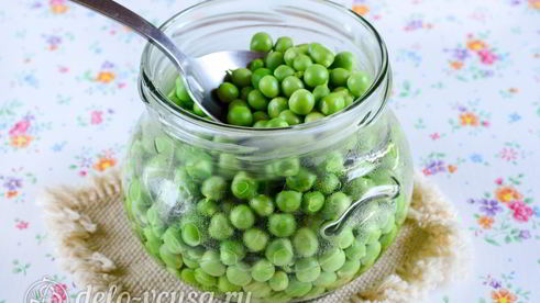 консервированный горошек на зиму