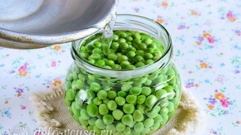 консервированный горошек на зиму