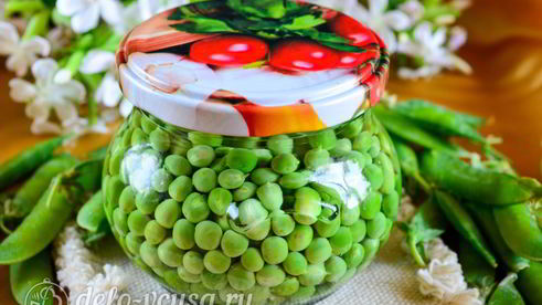 консервированный горошек на зиму