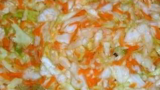 Квашеная капуста классическая