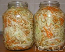 Квашеная капуста в 3-литровых банках