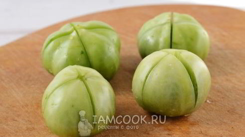 квашеные зеленые помидоры