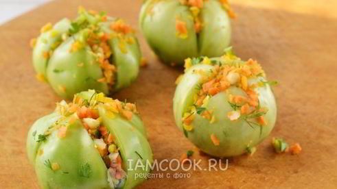 квашеные зеленые помидоры