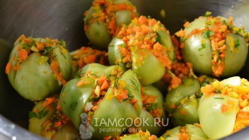 квашеные зеленые помидоры