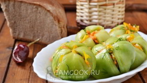 квашеные зеленые помидоры