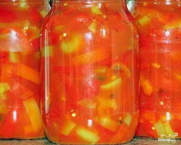 Лечо из баклажанов