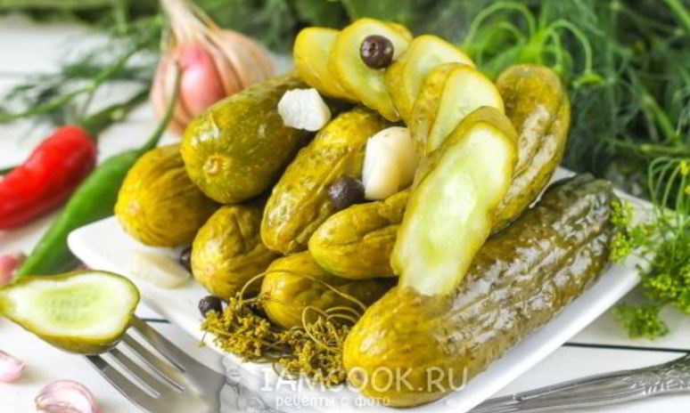 Рецепт быстрых маринованных огурцов