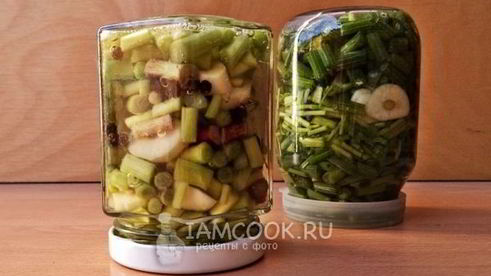 черемша маринованная