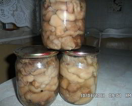 Грибочки маринованные