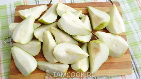 груши маринованные на зиму без стерилизации